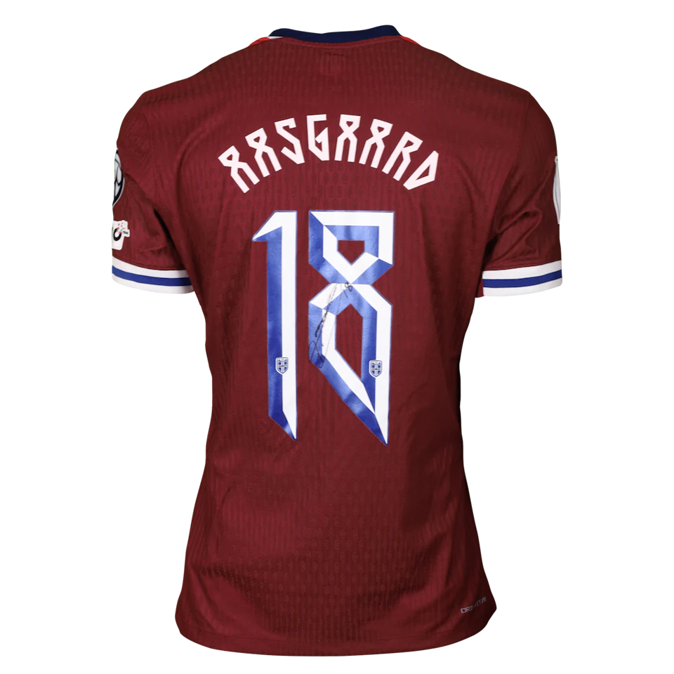 来自Norway的Thelo Aasgaard球衣