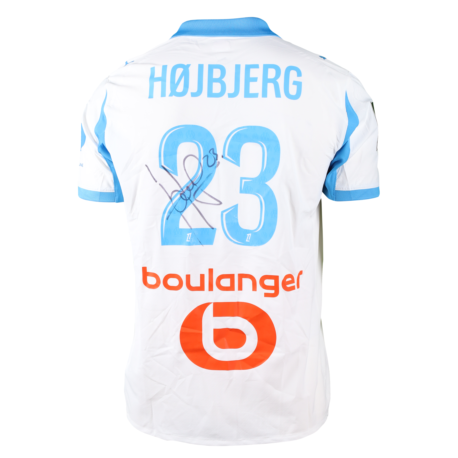 Pierre-Emile Højbjerg Olympique de Marseille shirt