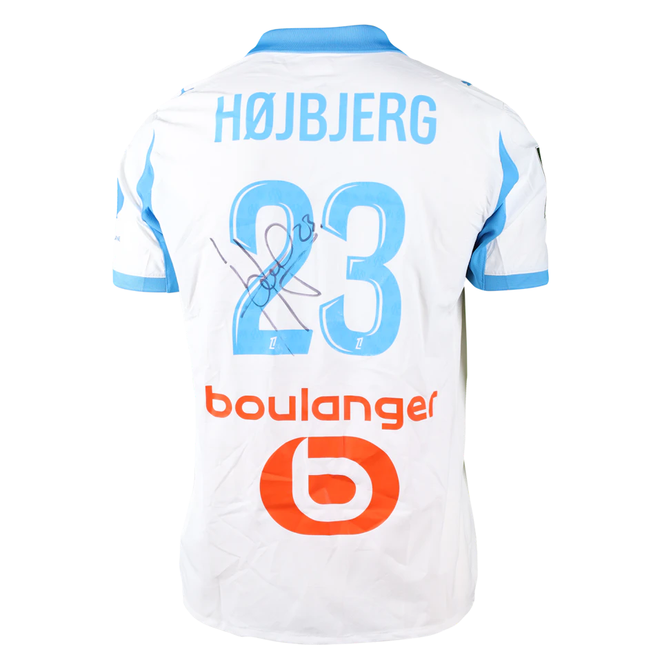 Pierre-Emile Højbjerg Olympique de Marseille shirt