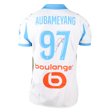 Olympique de Marseille-Trikot von Pierre-Emerick Aubameyang