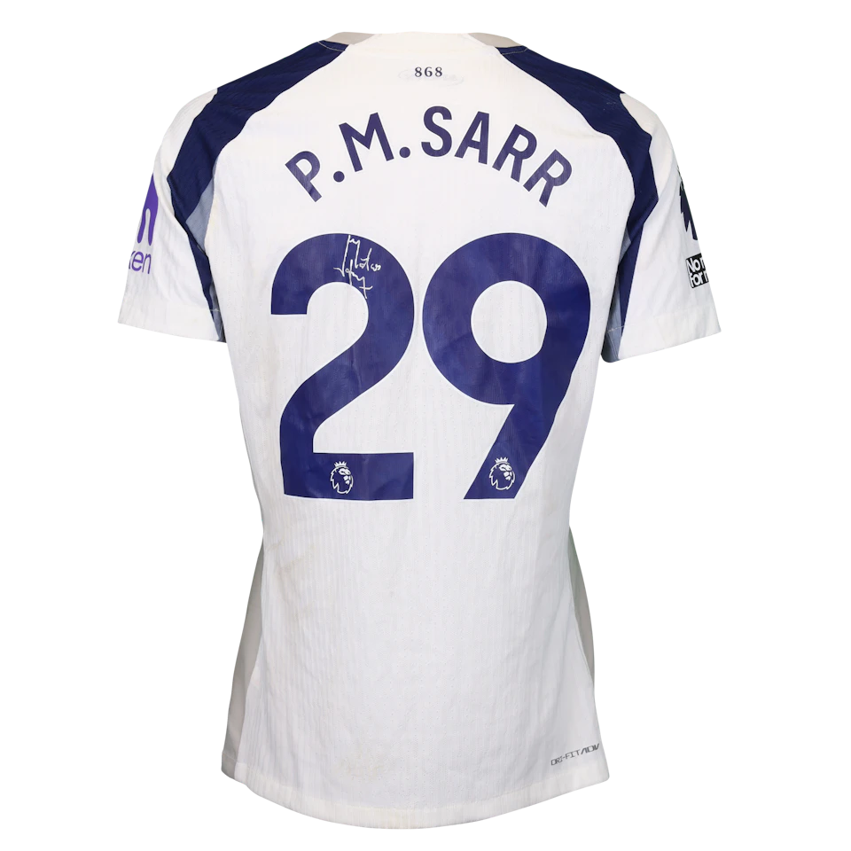 Pape Matar Sarr Tottenham Hotspur shirt