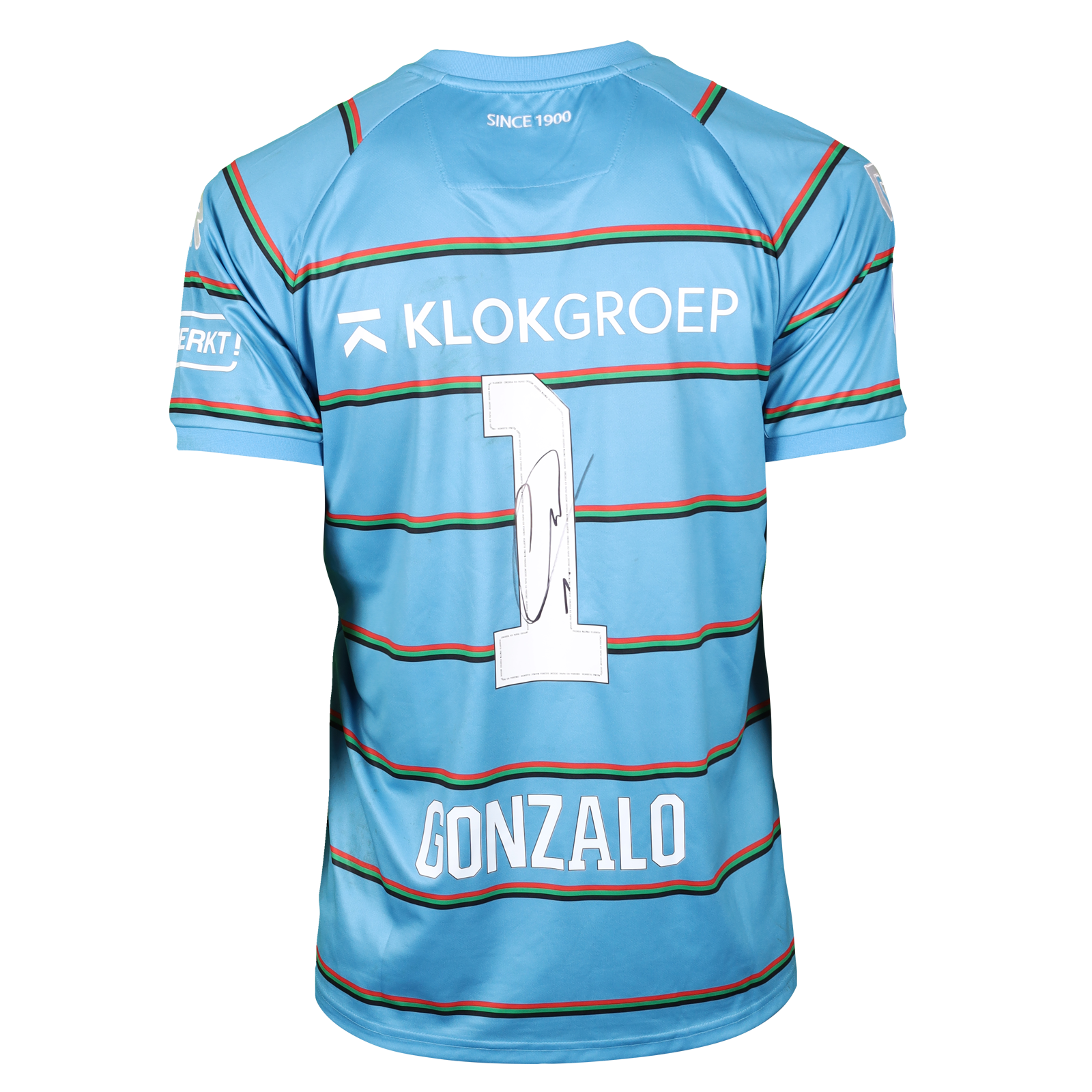 PSV サッカーシャツ 選手名入り Gonzalo Alejandro Crettaz | NEC - PSV | MatchWornShirt