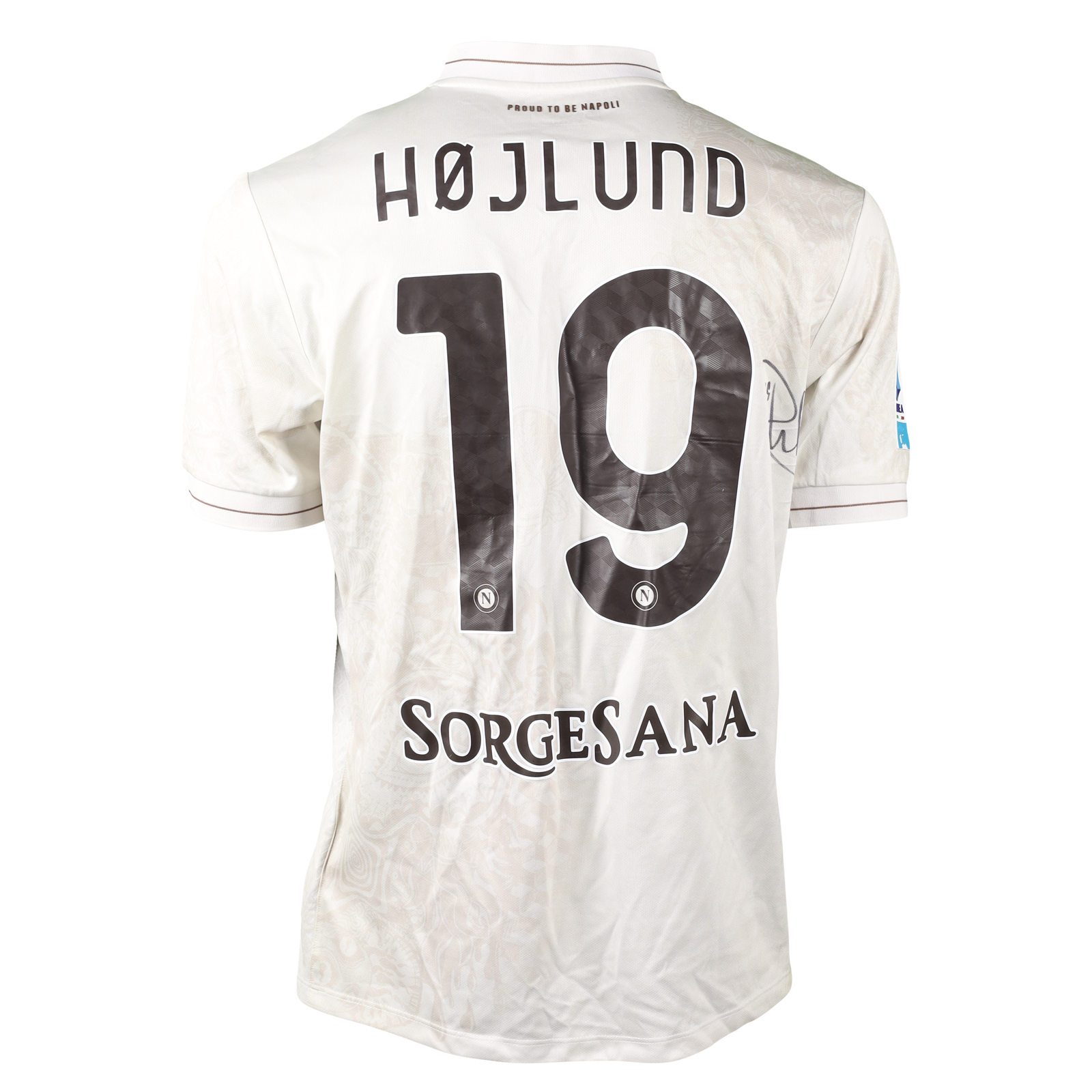 Rasmus Højlund | Fiorentina - Napoli | MatchWornShirt