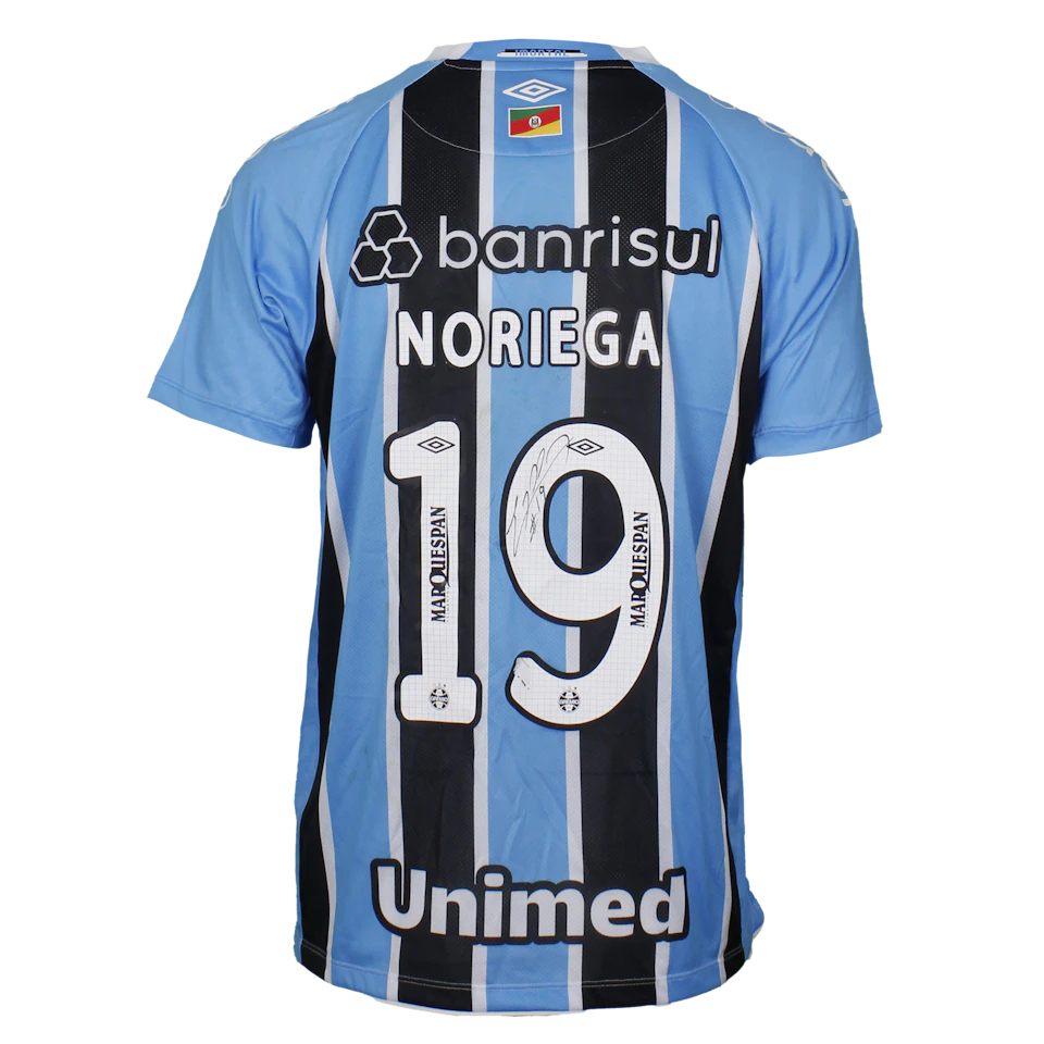 来自Grêmio的Erick Carlos Noriega Loret de Mola球衣