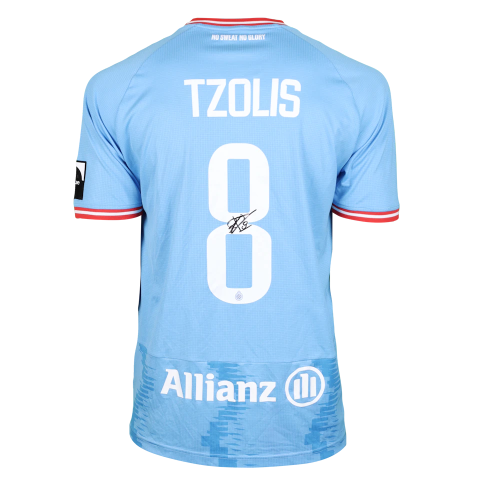 Christos Tzolis Club Brugge のシャツ