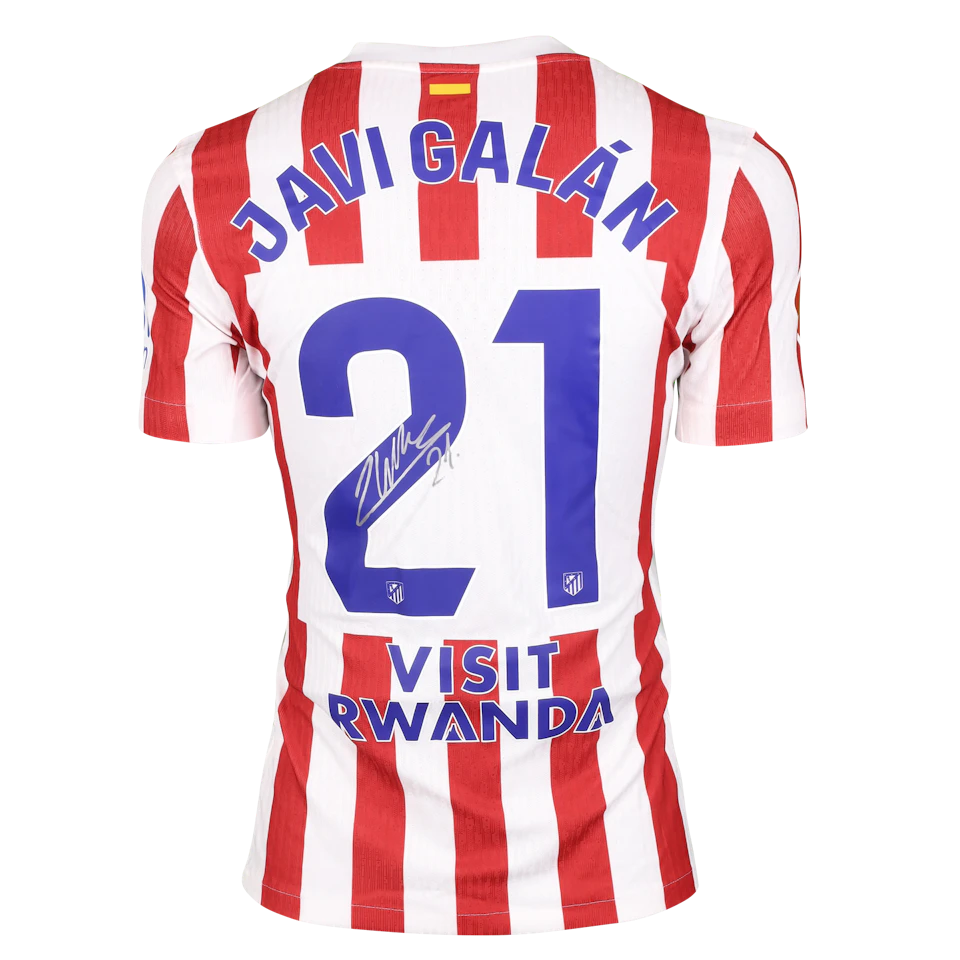 来自Atlético de Madrid的Javier Galán Gil球衣