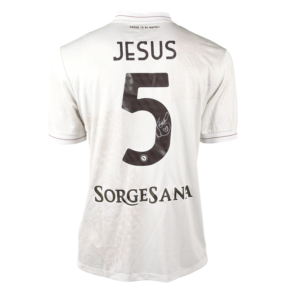 来自SSC Napoli的Juan Guilherme Nunes Jesus球衣