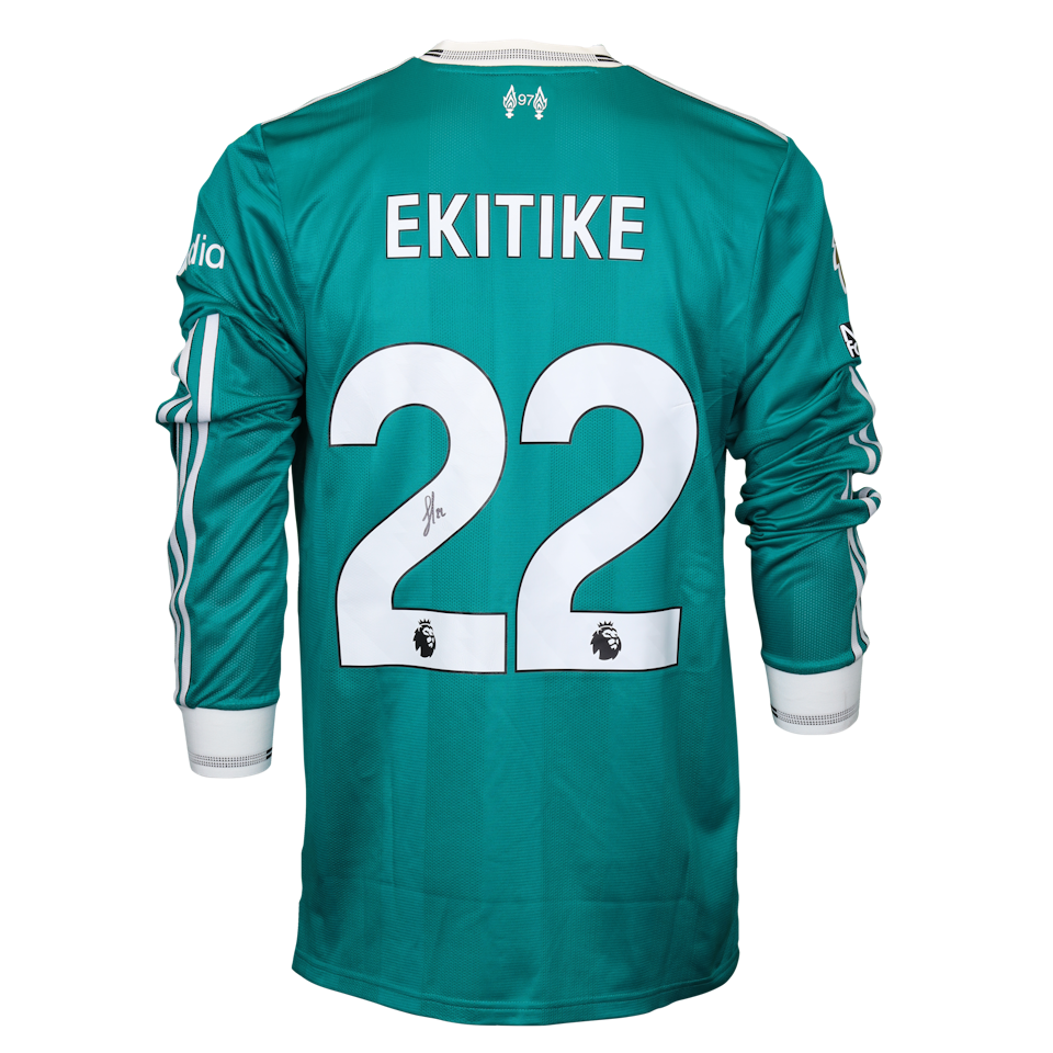 Hugo Ekitike Liverpool jersey