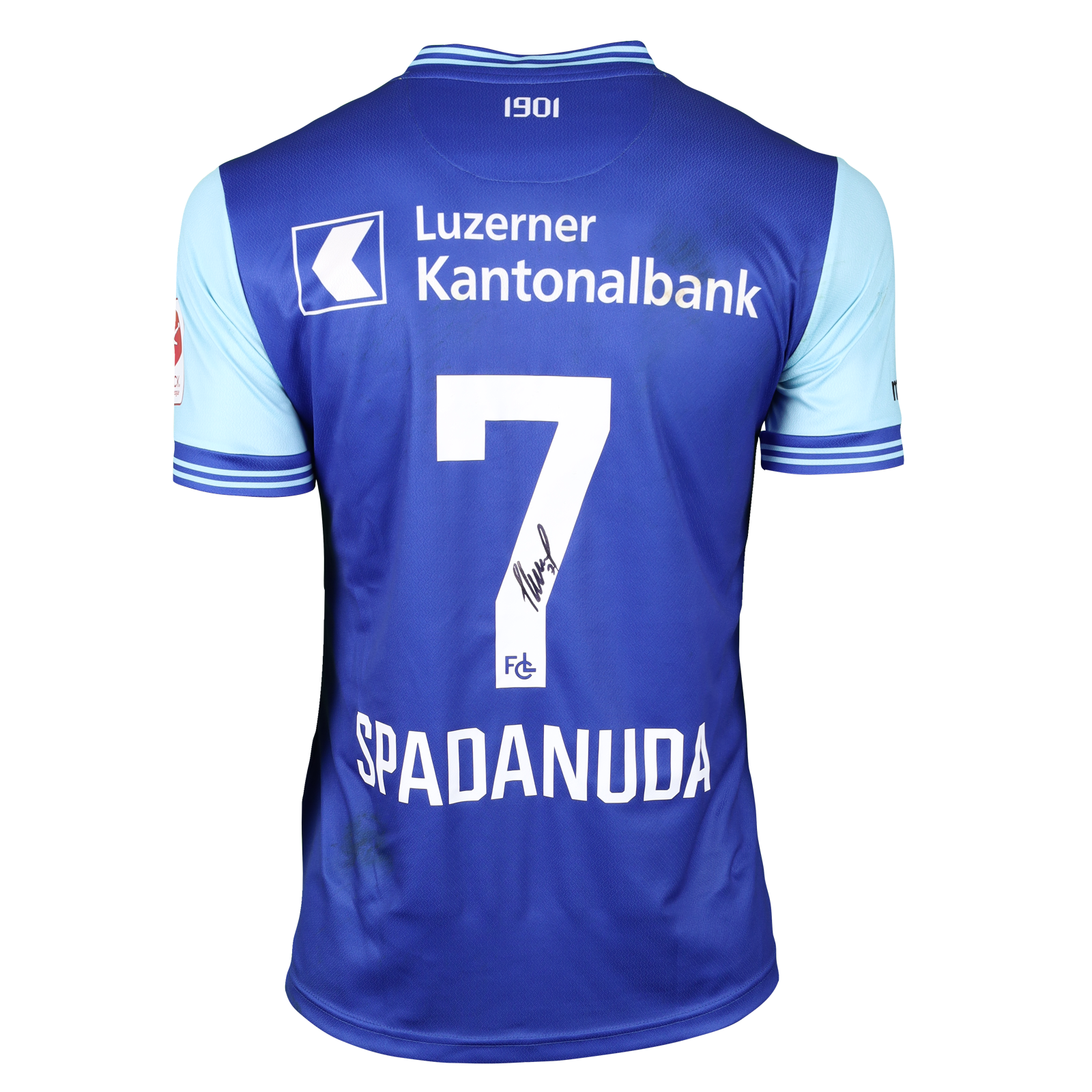 Kevin Spadanuda FC Luzern jersey