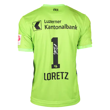Pascal David Loretz FC Luzern shirt