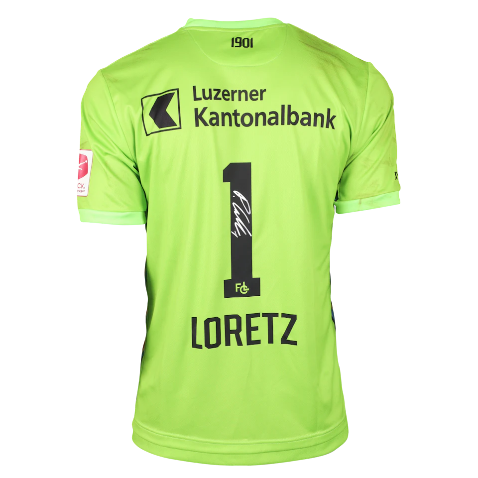 Pascal David Loretz FC Luzern shirt