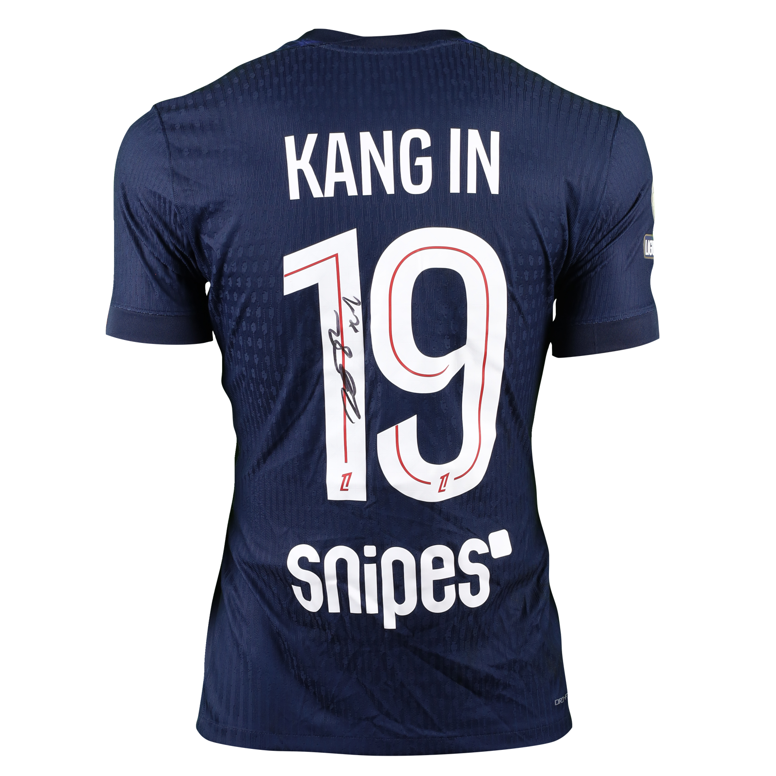 Kang-In Lee 이강인 Paris Saint-Germain shirt