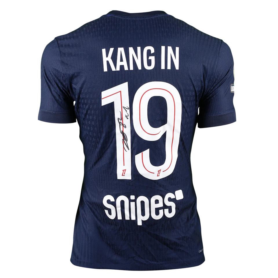 Kang-In Lee 이강인 Paris Saint-Germain shirt