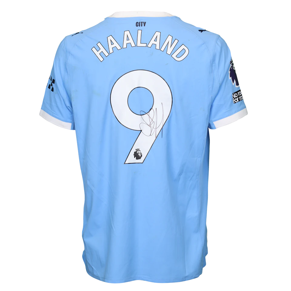 Erling Haaland Manchester City のシャツ