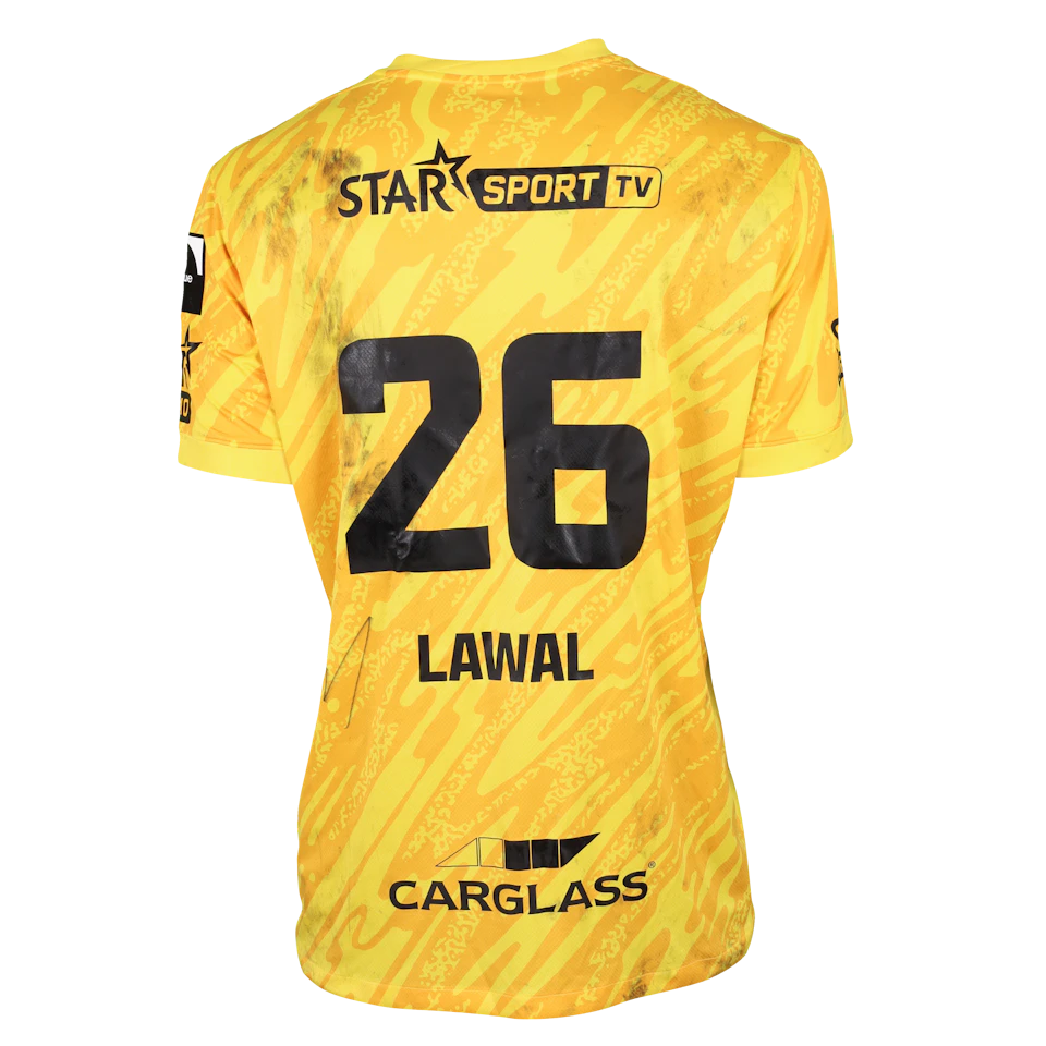 来自KRC Genk的Tobias Lawal球衣