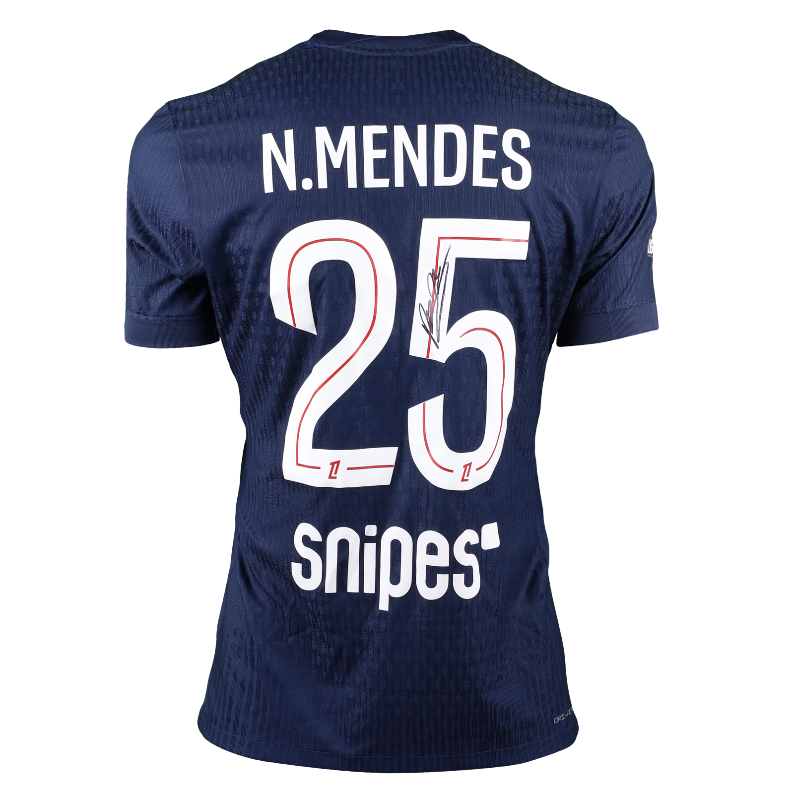 Nuno Mendes Paris Saint-Germain shirt