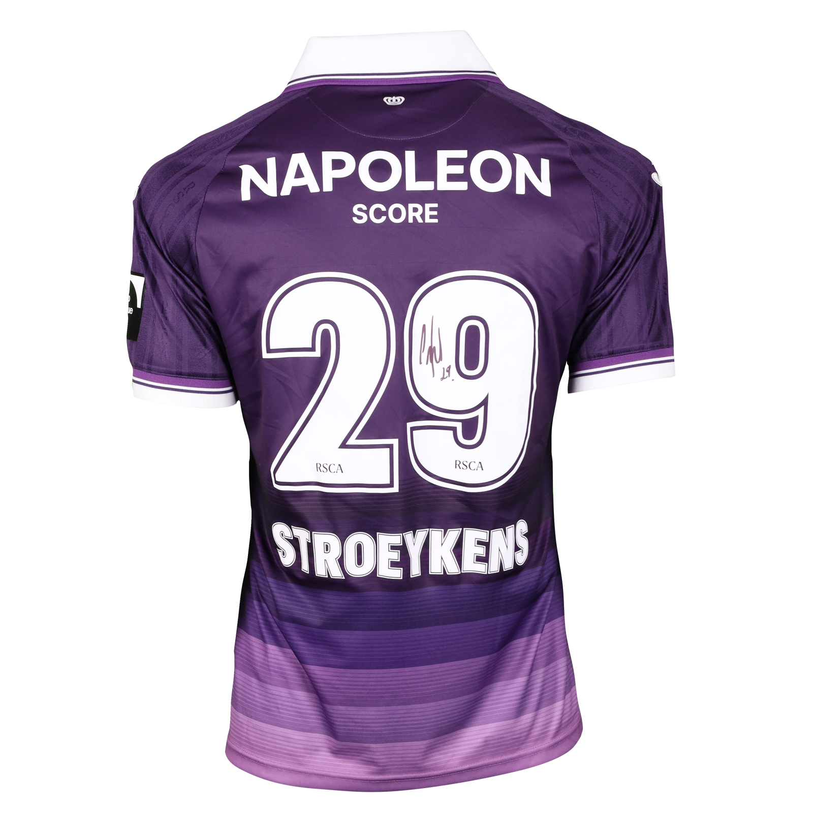 Mario Stroeykens RSC Anderlecht shirt