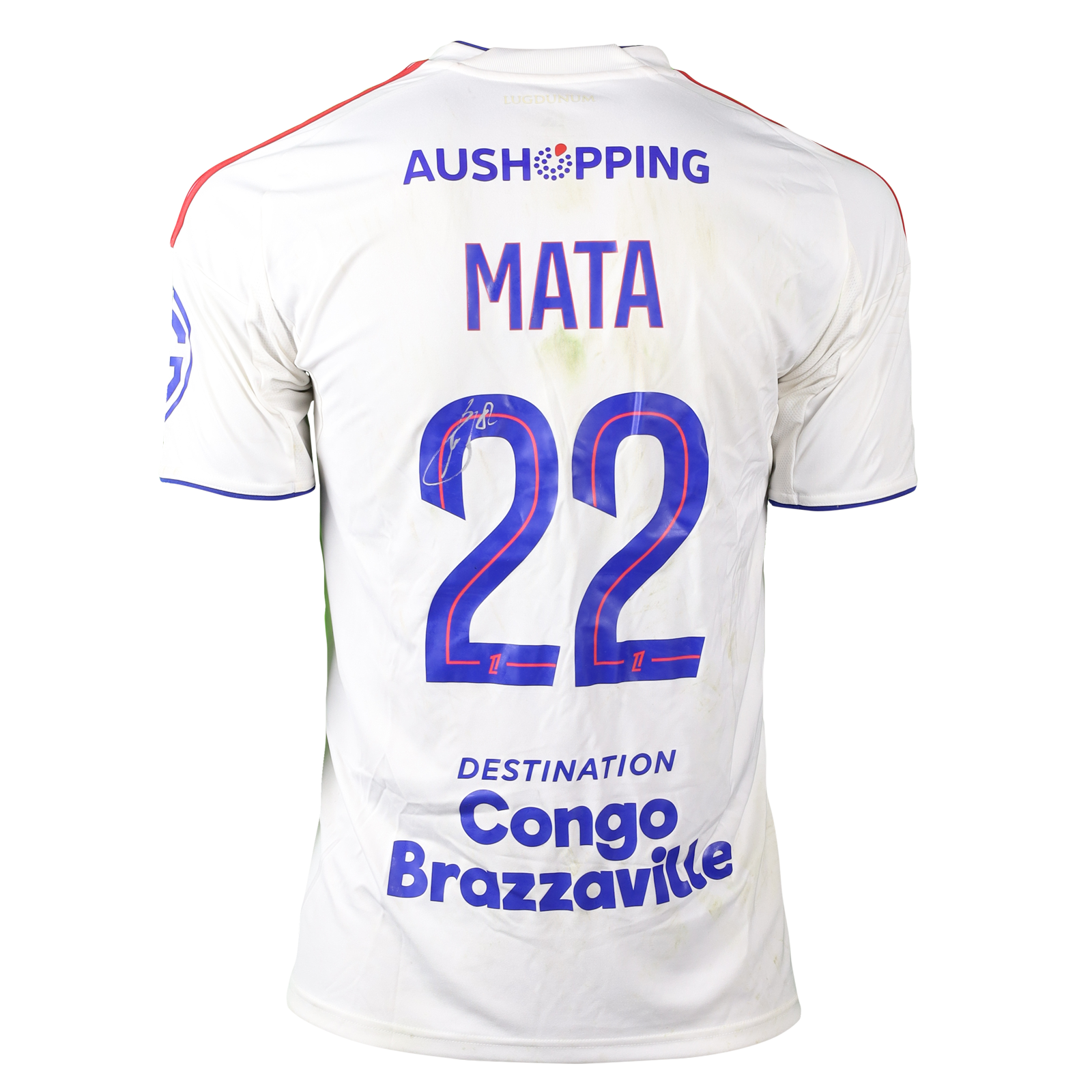 Clinton Mata Olympique Lyonnais shirt