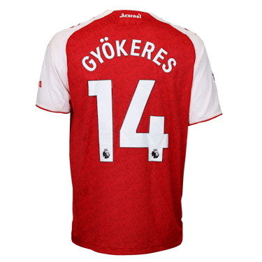 Viktor Gyökeres Arsenal camisa.