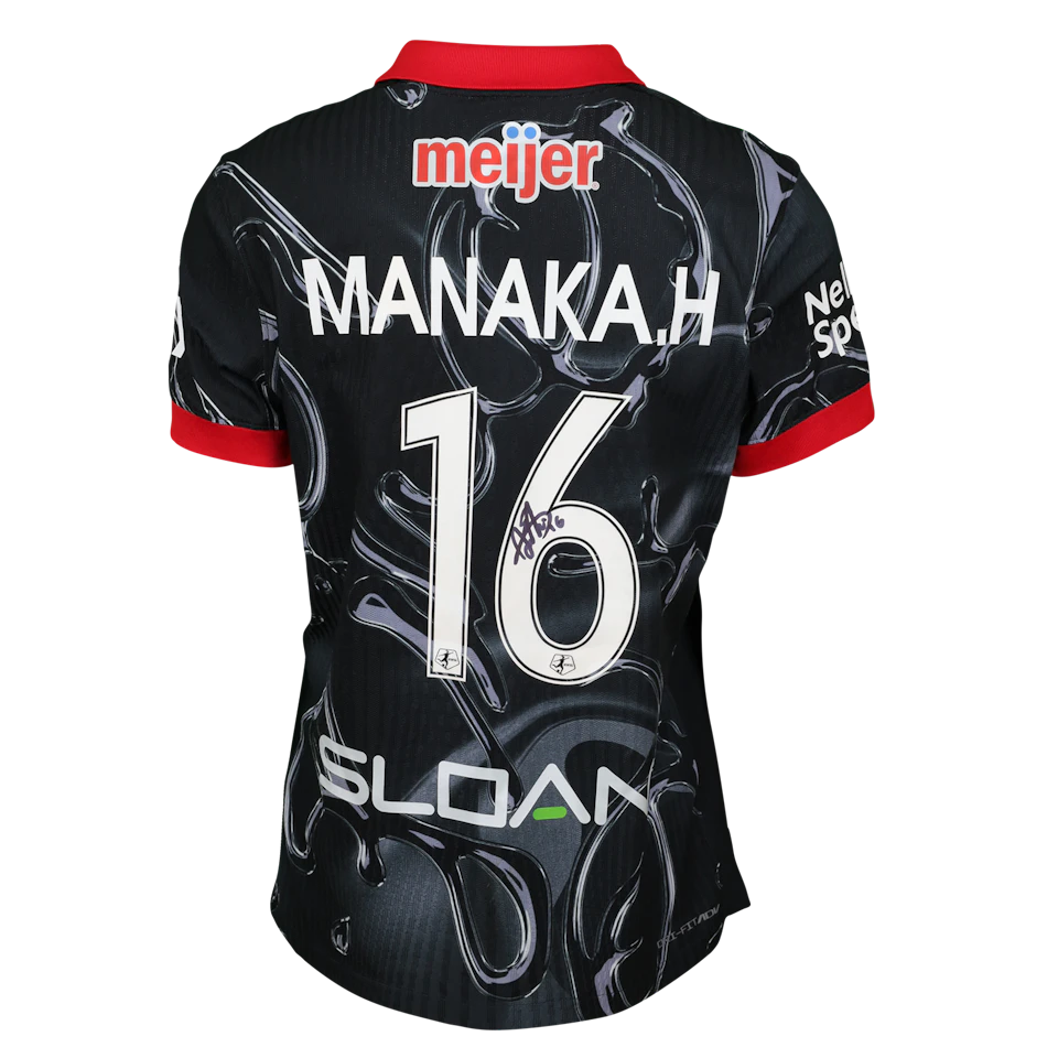 来自Chicago Stars FC的Manaka Hayashi 林愛花球衣