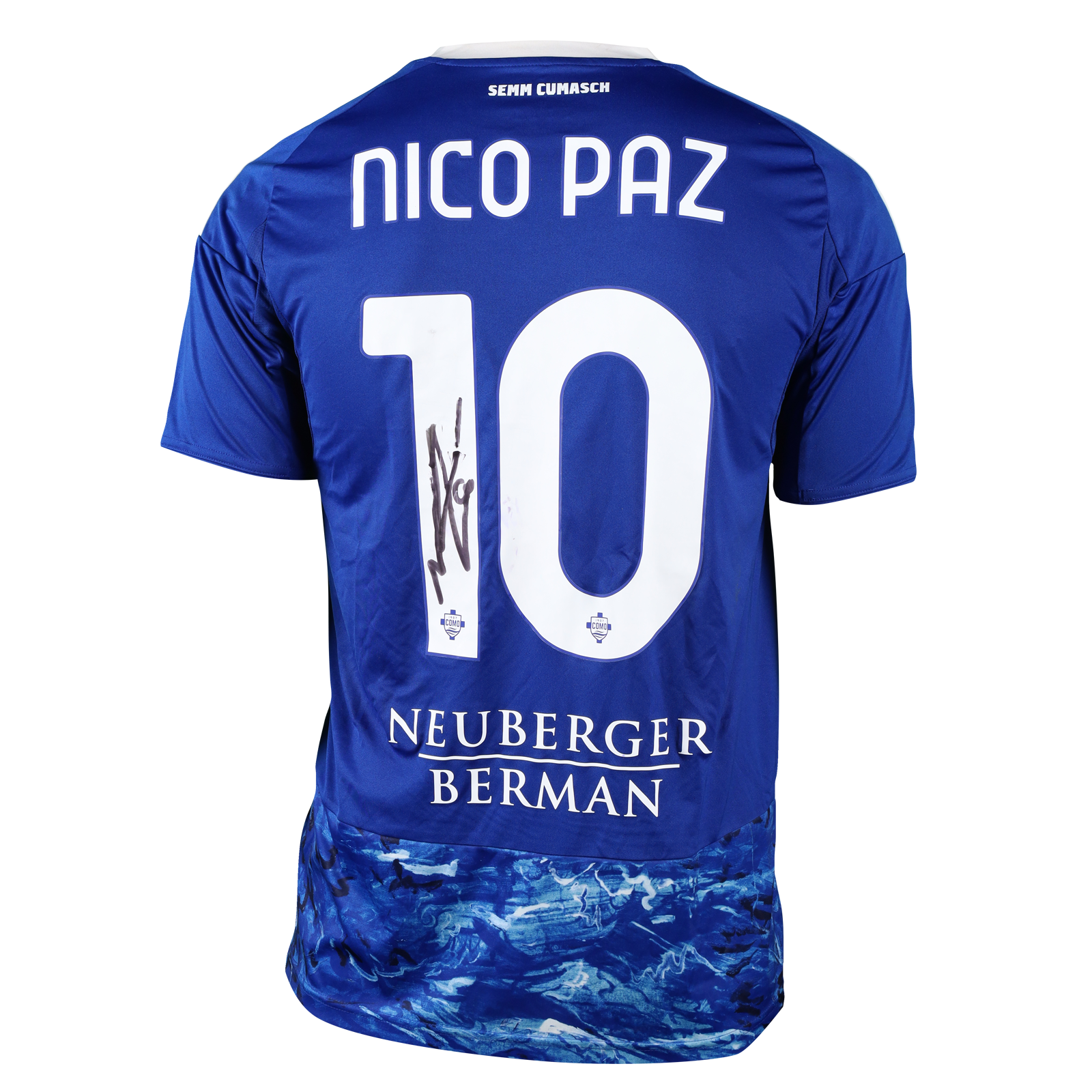 Nico Paz | Como 1907 - Genoa CFC | MatchWornShirt