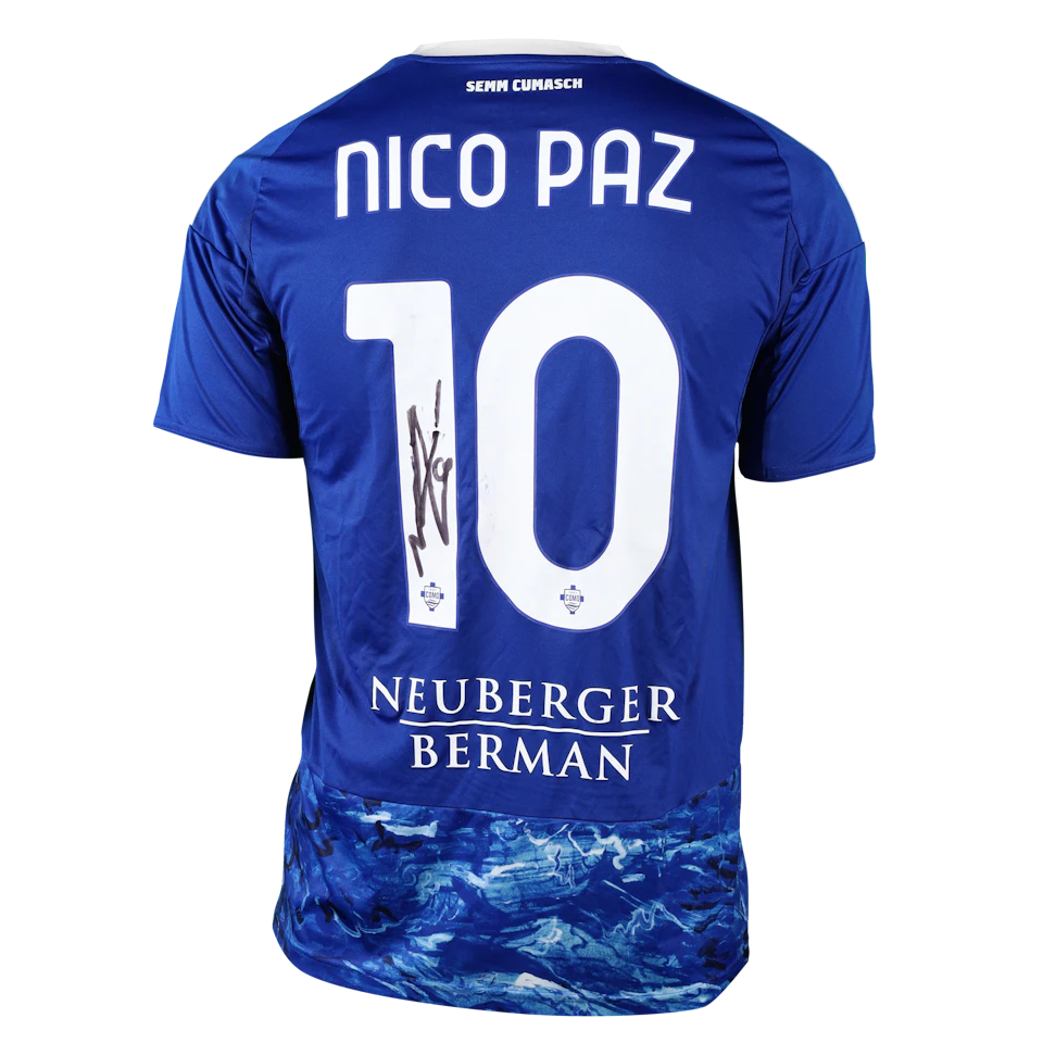 Nico Paz Como 1907 shirt
