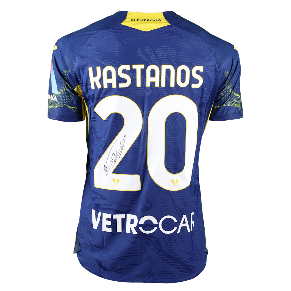 Grigoris Kastanos Hellas Verona FC shirt