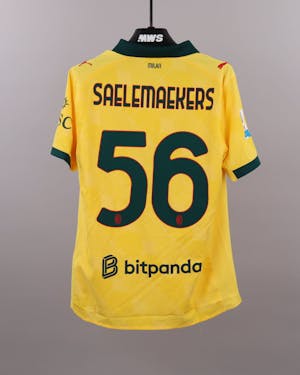Alexis Saelemaekers AC Milan jersey