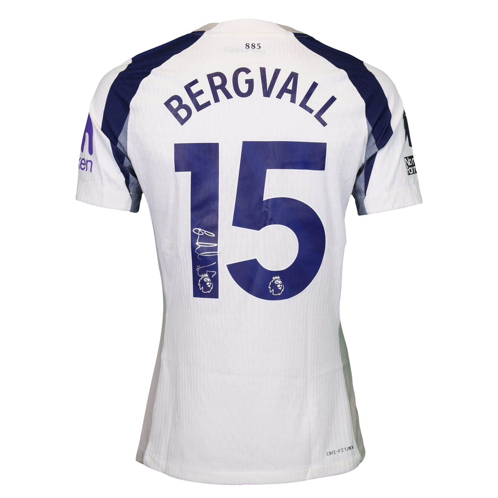 Lucas Bergvall | West Ham United - Tottenham Hotspur | MatchWornShirt