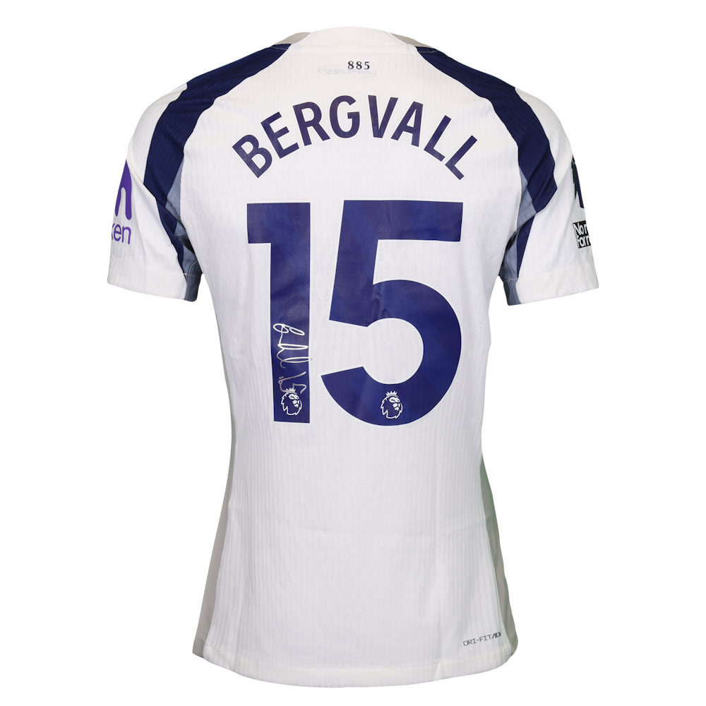 Lucas Bergvall | West Ham United - Tottenham Hotspur | MatchWornShirt