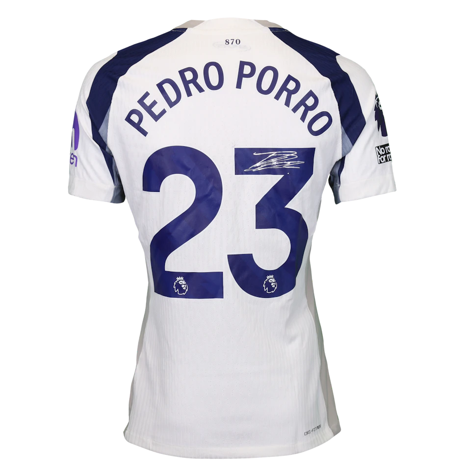 Pedro Porro Tottenham Hotspur shirt