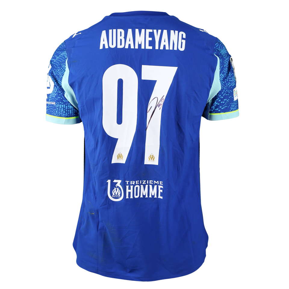 Pierre-Emerick Aubameyang Olympique de Marseille shirt