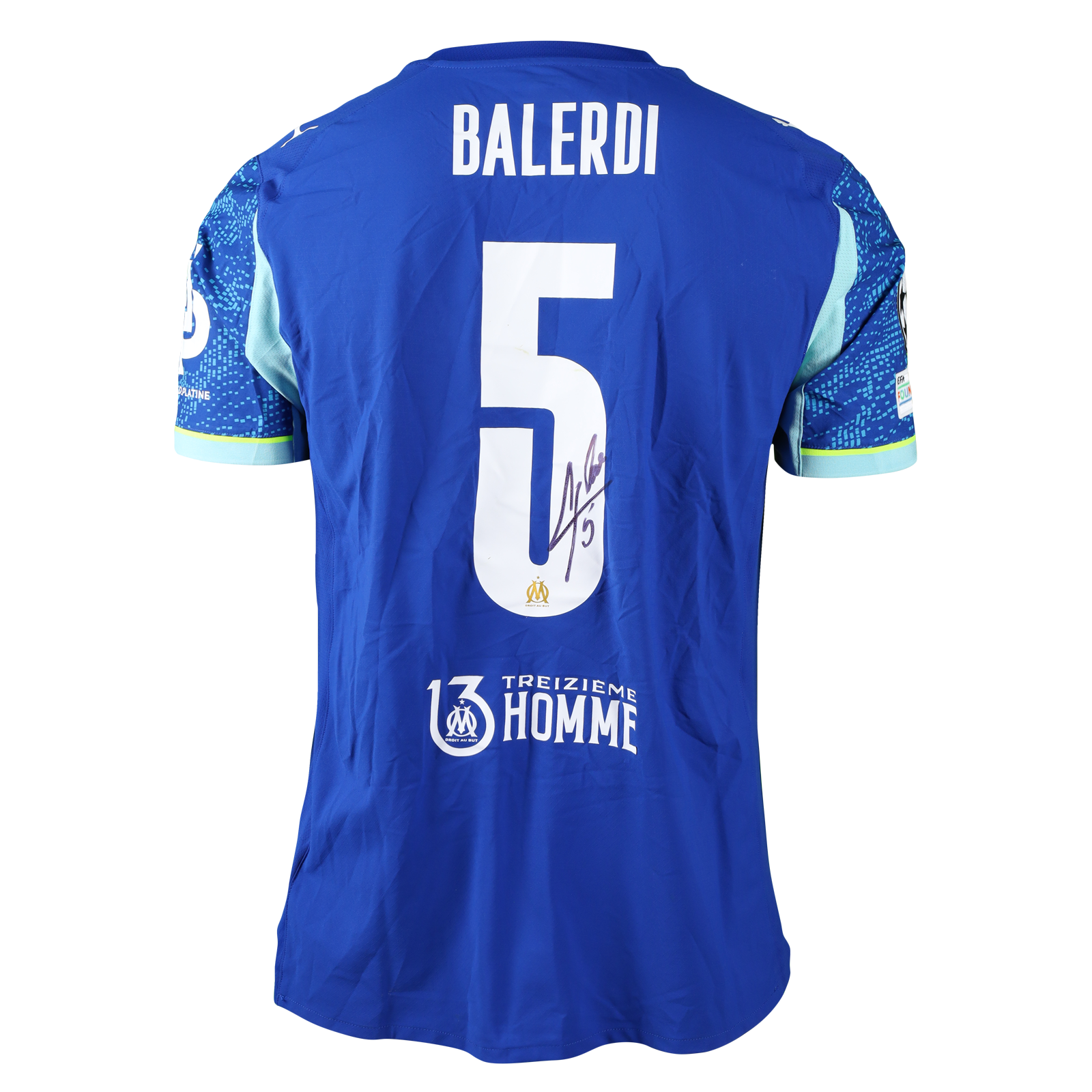 Leonardo Balerdi Olympique de Marseille shirt