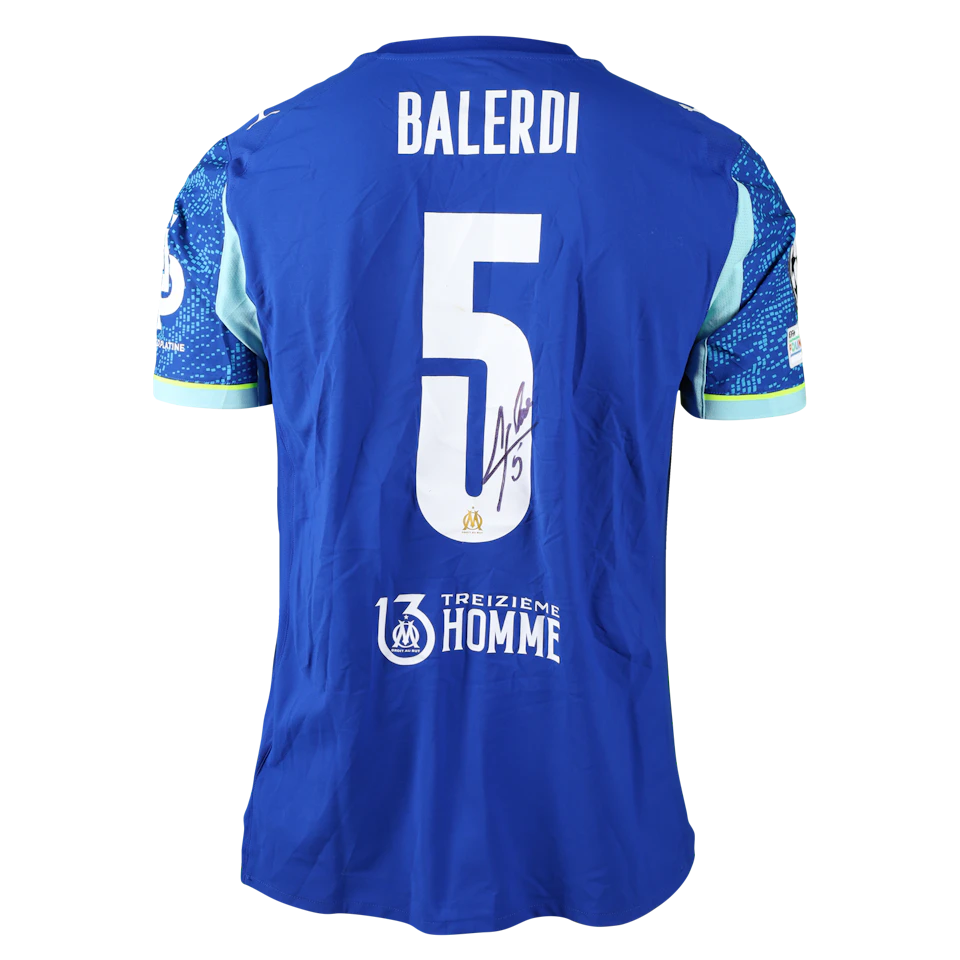Leonardo Balerdi Olympique de Marseille shirt