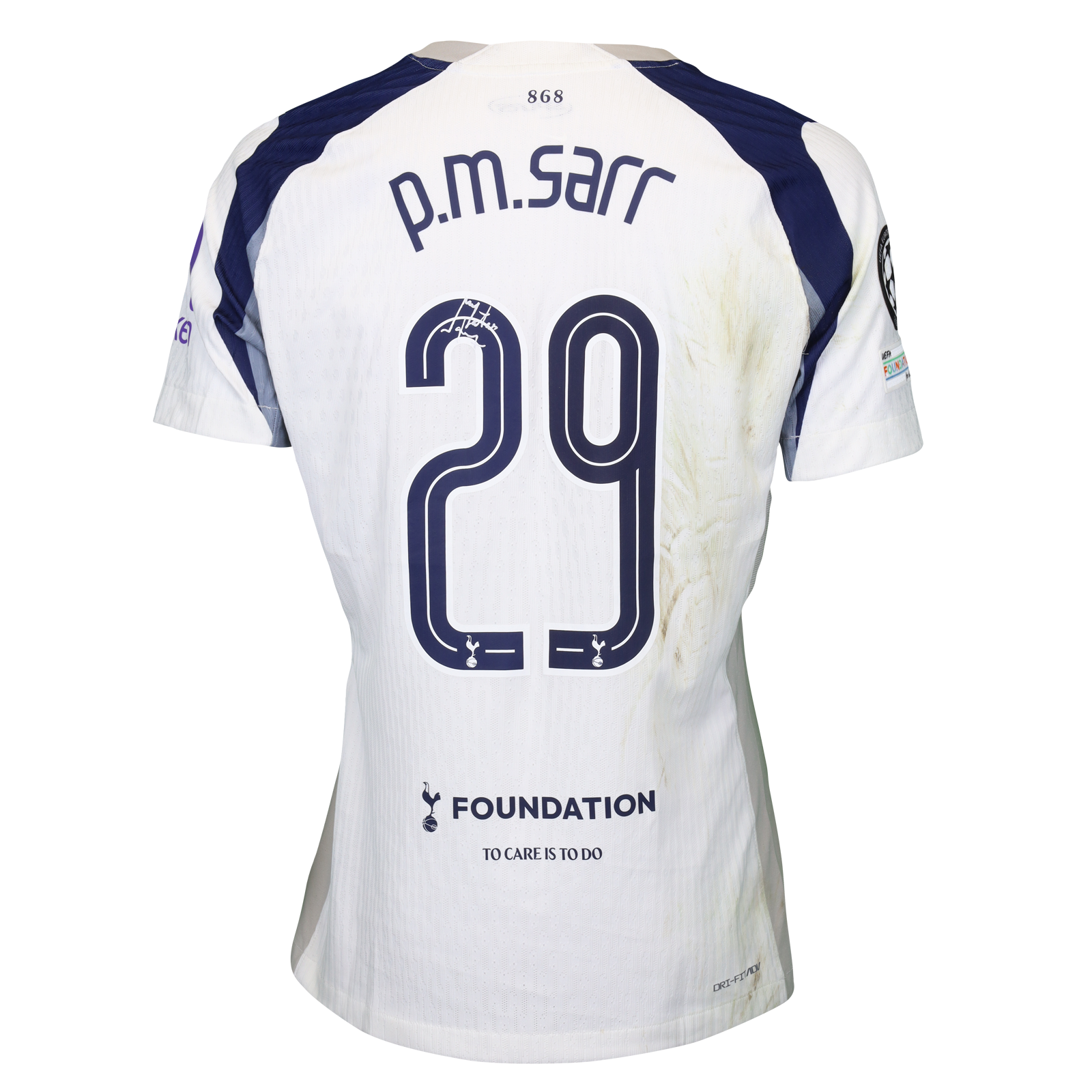 Pape Matar Sarr Tottenham Hotspur shirt