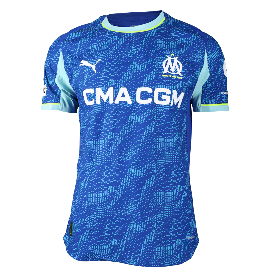 来自Olympique de Marseille的CJ Egan Riley球衣