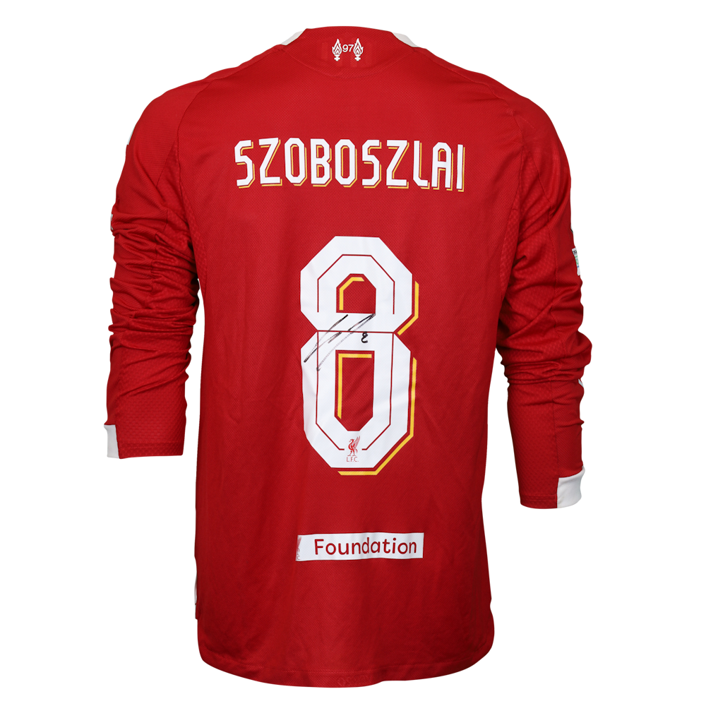 Dominik Szoboszlai | Liverpool - Atlético de Madrid | MatchWornShirt