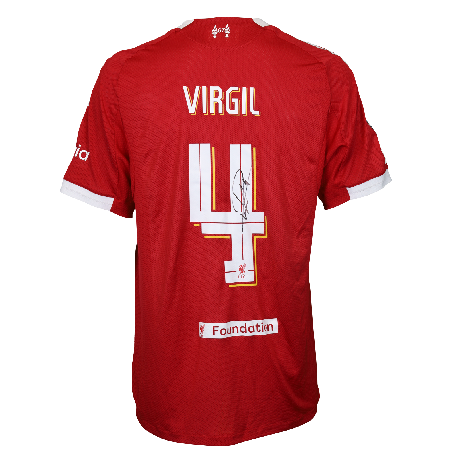 Liverpool FC Virgil van Dijk ユニフォーム XL Virgil van Dijk | Liverpool - Atlético de Madrid | MatchWornShirt