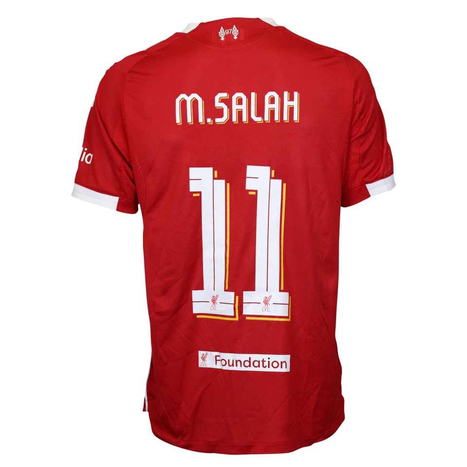 Mohamed Salah  Liverpool shirt