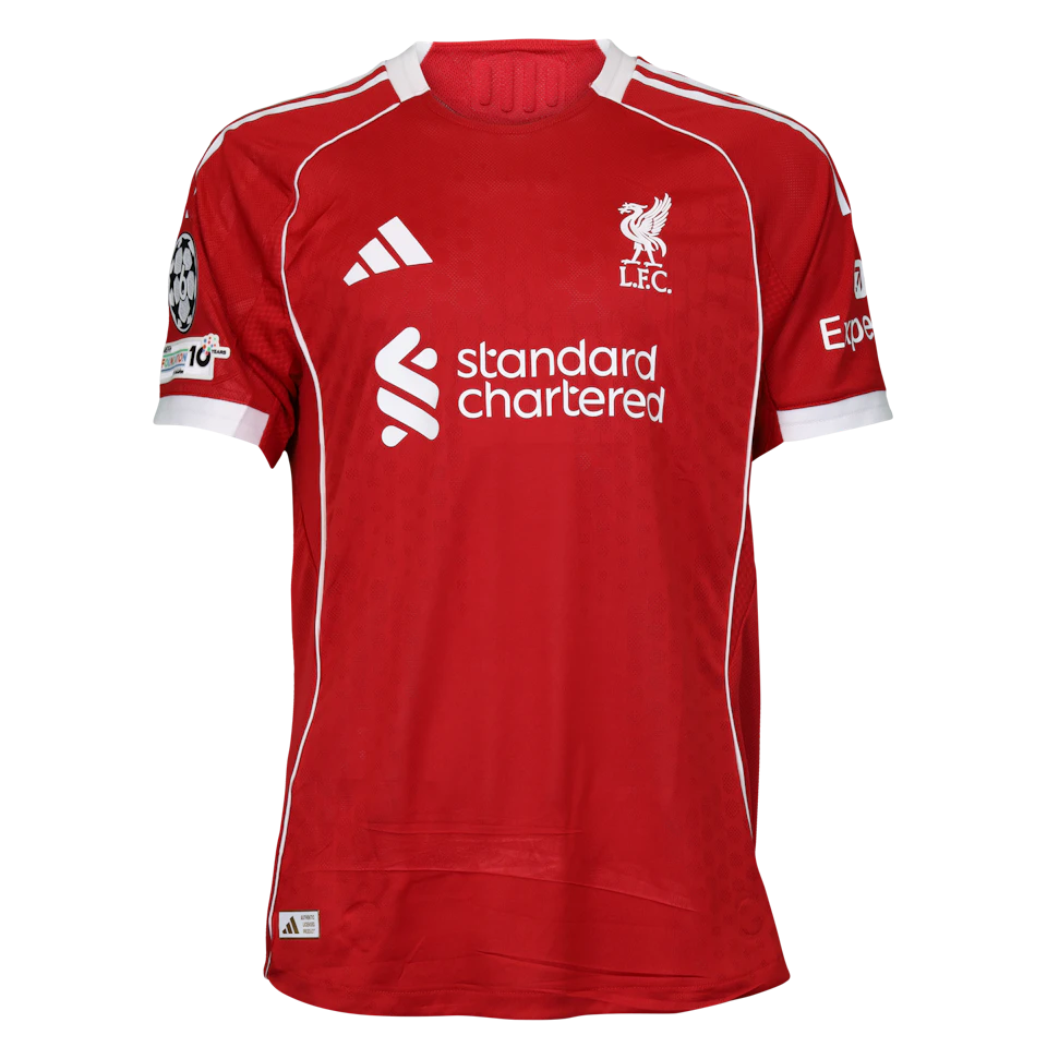 Mohamed Salah  Liverpool shirt