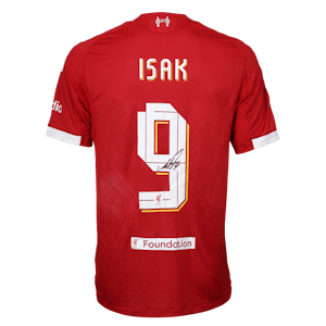 Alexander Isak Liverpool jersey