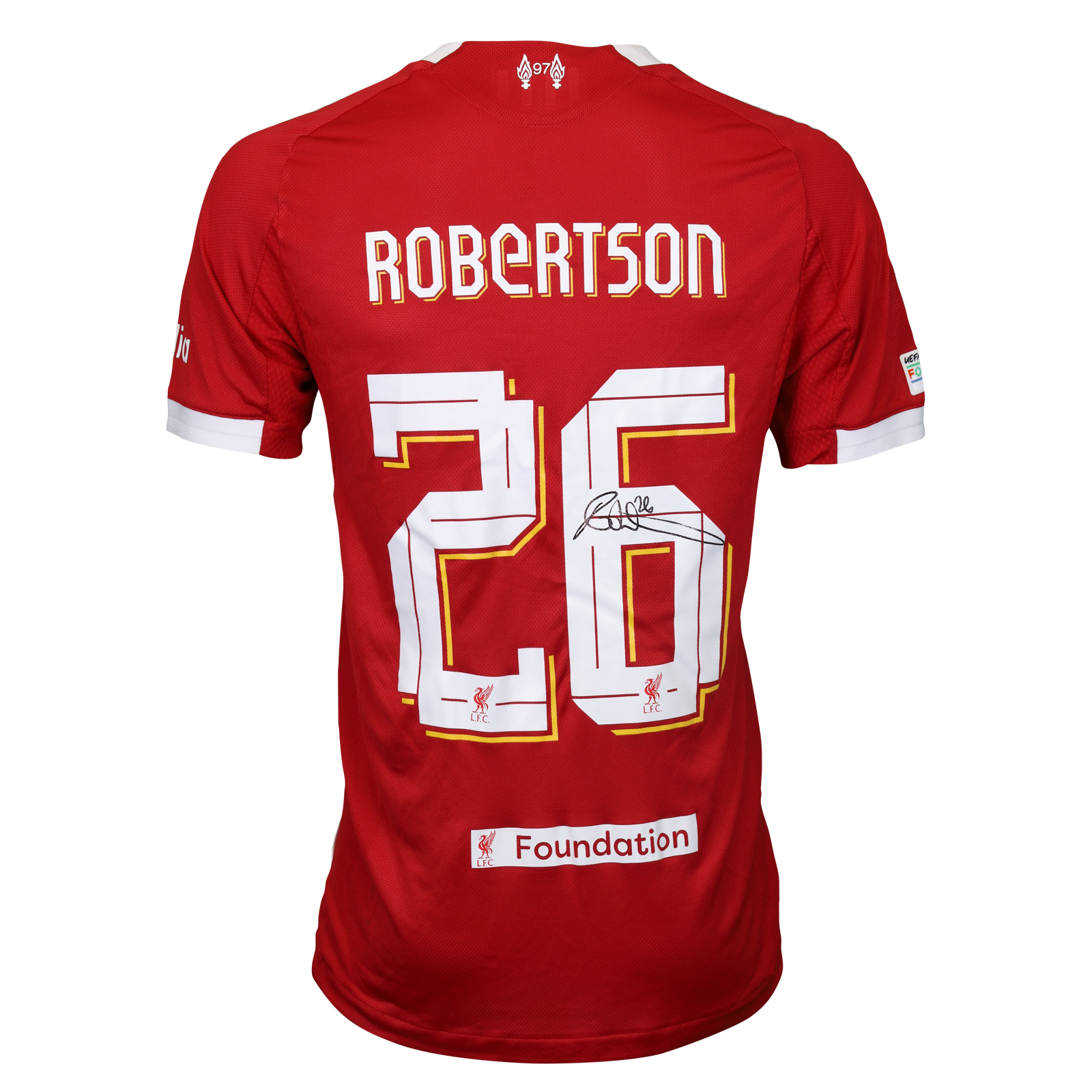 Andy Robertson Liverpool shirt