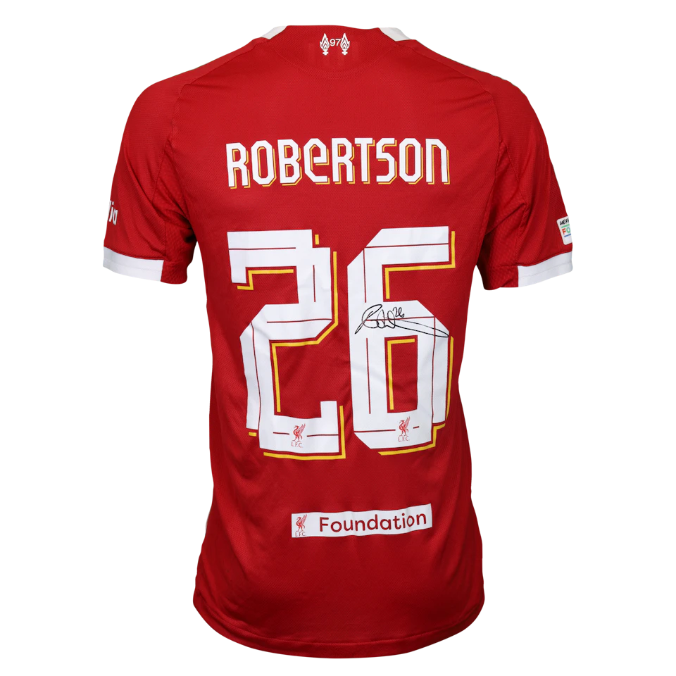 Andy Robertson Liverpool shirt