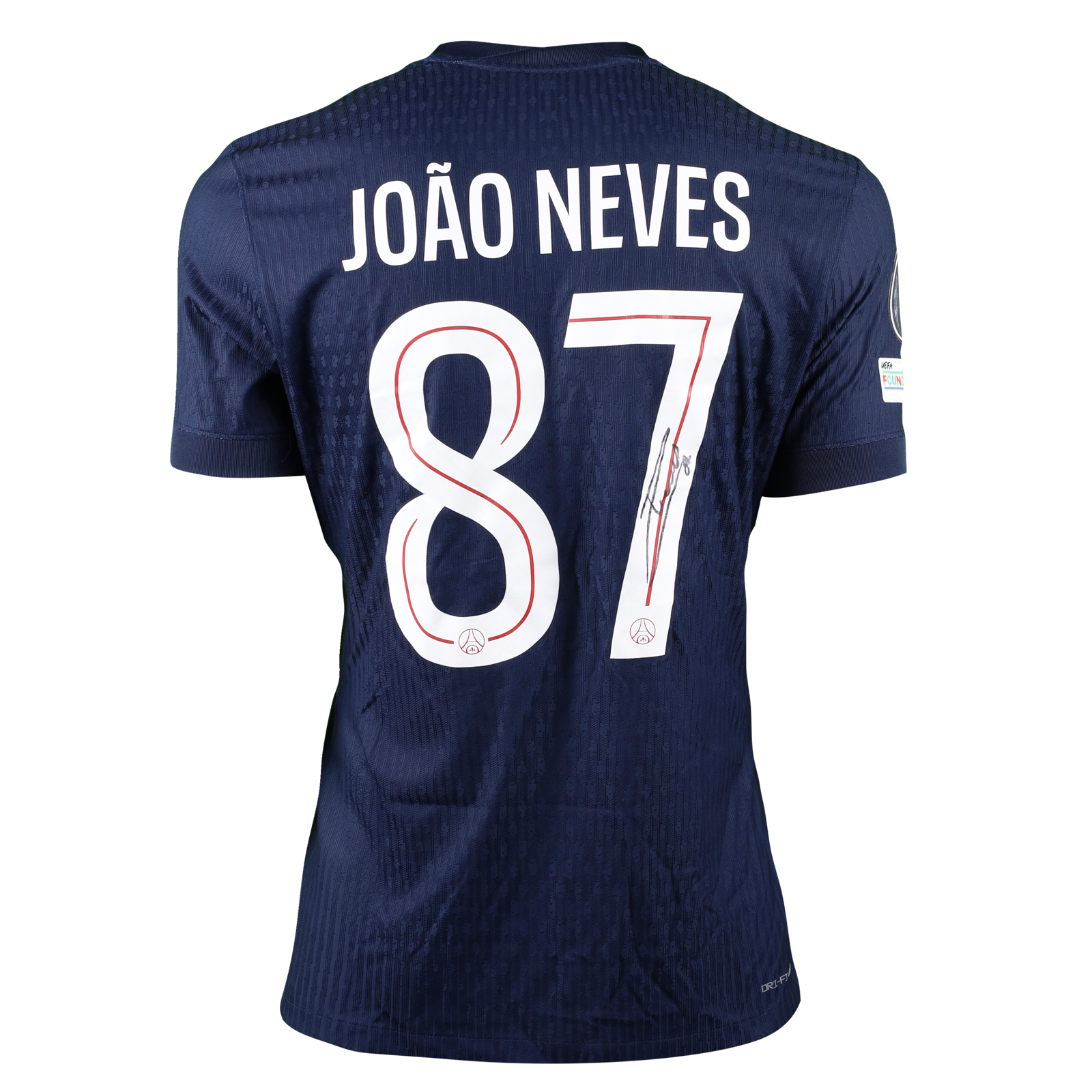 パリ・サンジェルマン シャツ JOÃO NEVES 87 Camisa PSG Vermelha João Neves #87 2025/26 Third III Masculina