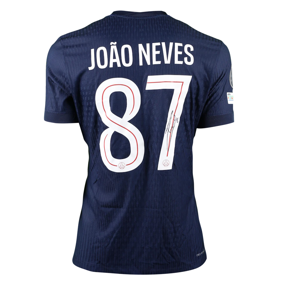 João Neves Paris Saint-Germain shirt