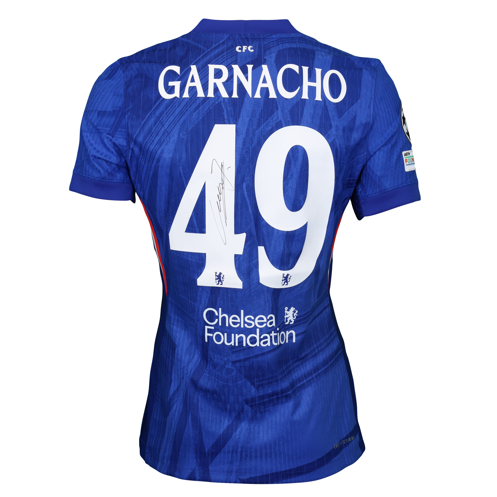 Alejandro Garnacho | FC Bayern München - Chelsea | MatchWornShirt