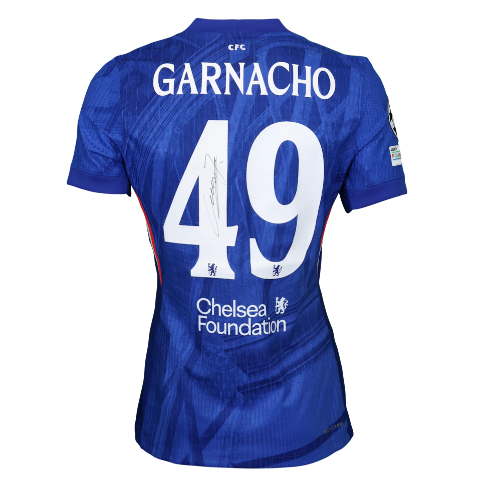 Alejandro Garnacho | FC Bayern München - Chelsea | MatchWornShirt