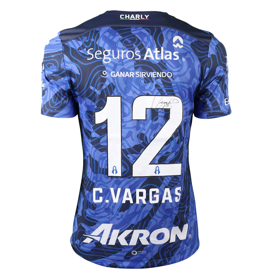 来自Atlas FC的Camilo Andrés Vargas Gil球衣