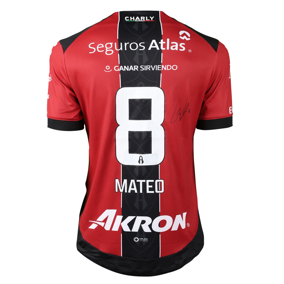 来自Atlas FC的Mateo Ezequiel García球衣