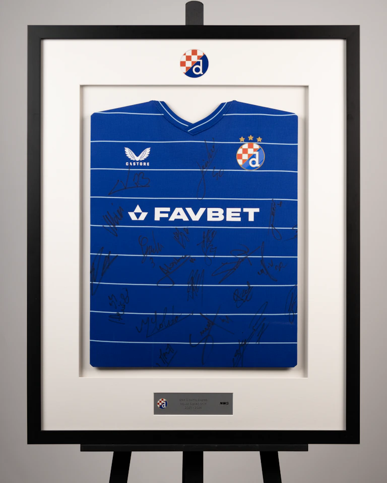 Framed Squad Signed Shirt